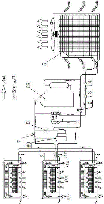 Heat pump, heat pump air conditioner and heat pump water heating unit sequentially using single/double stage compression