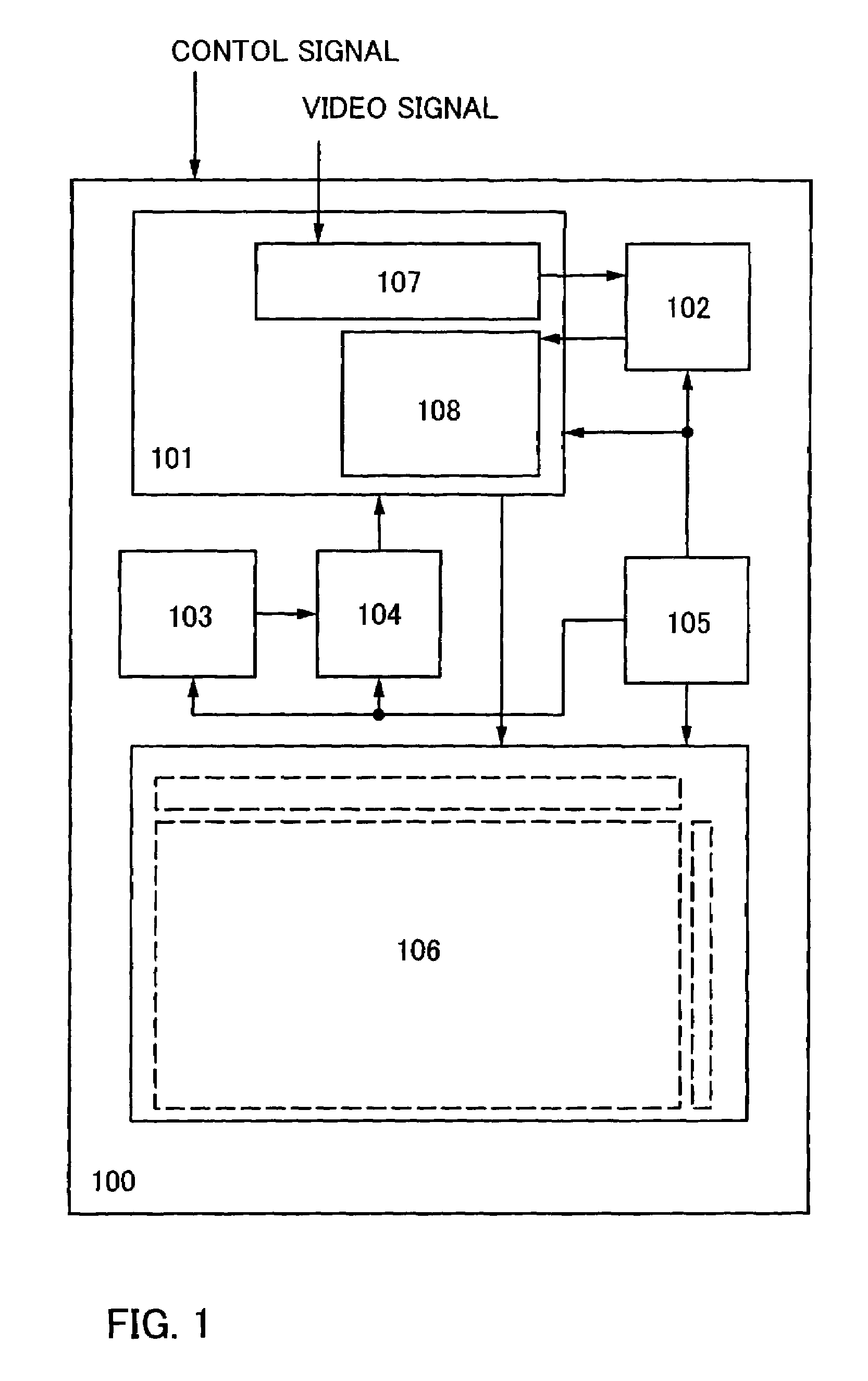 Display device with ambient light sensing