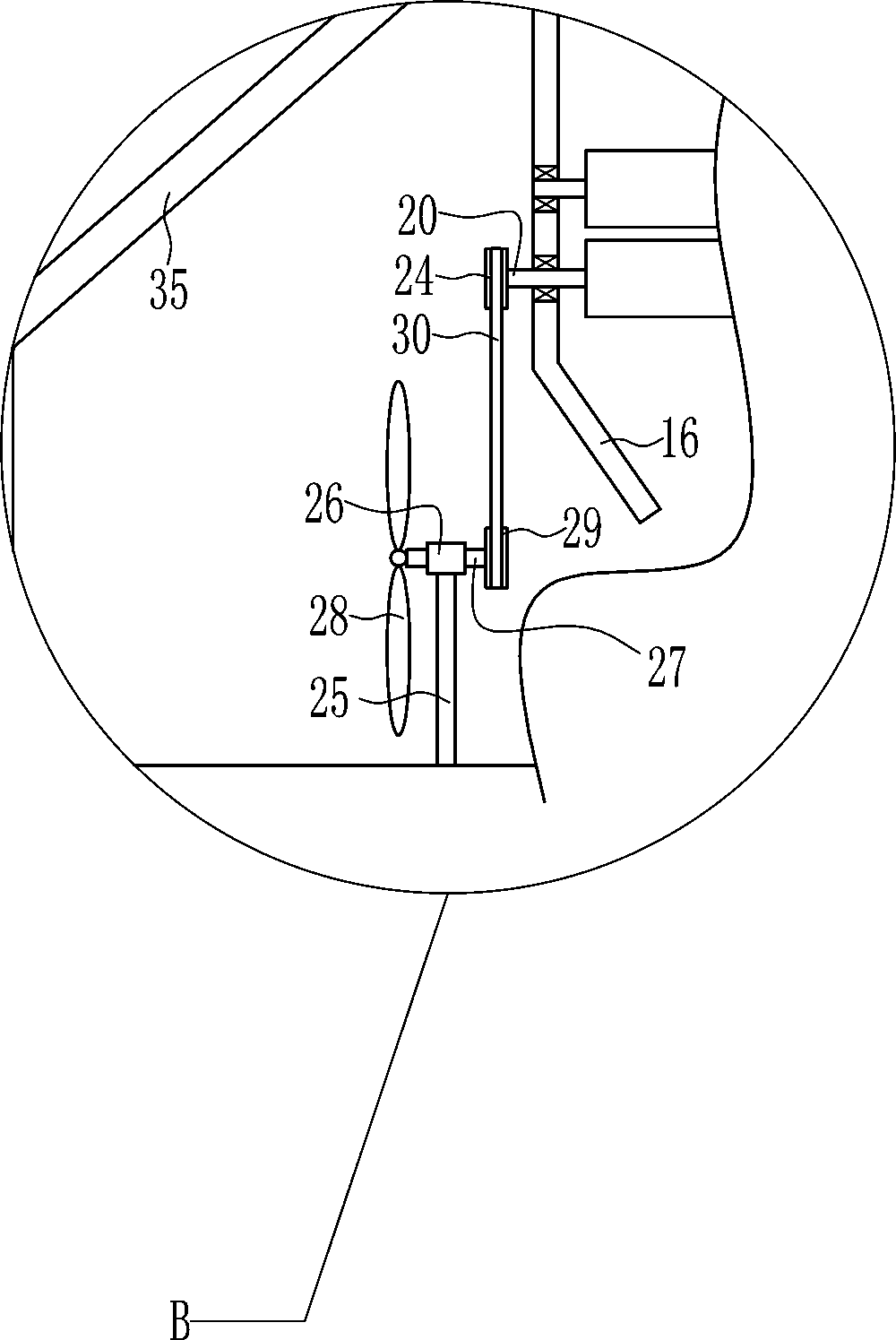 Biogas production equipment using recycled cattle and sheep manure of animal husbandry