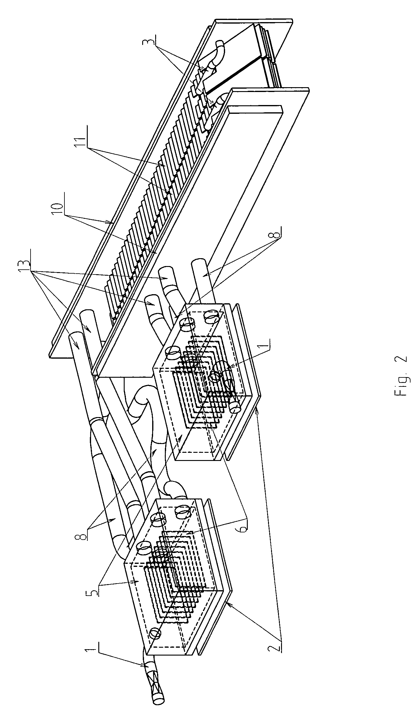 Low-profile thermosyphon-based cooling system for computers and other electronic devices