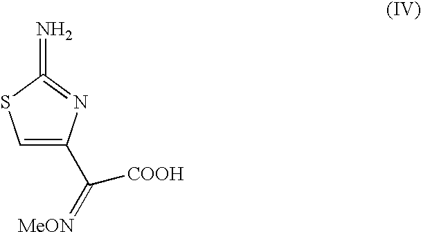 Preparation of new intermediates and their use in manufacturing of cephalosporin compounds