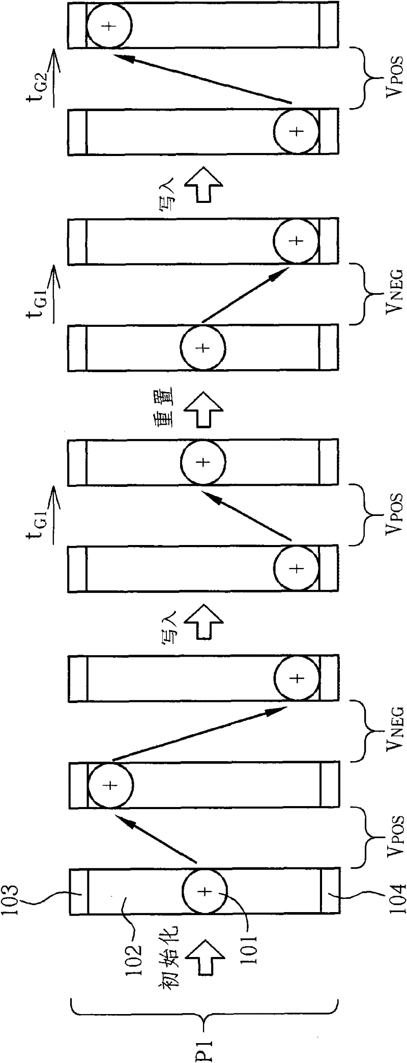 Driving method of electrophoretic display device