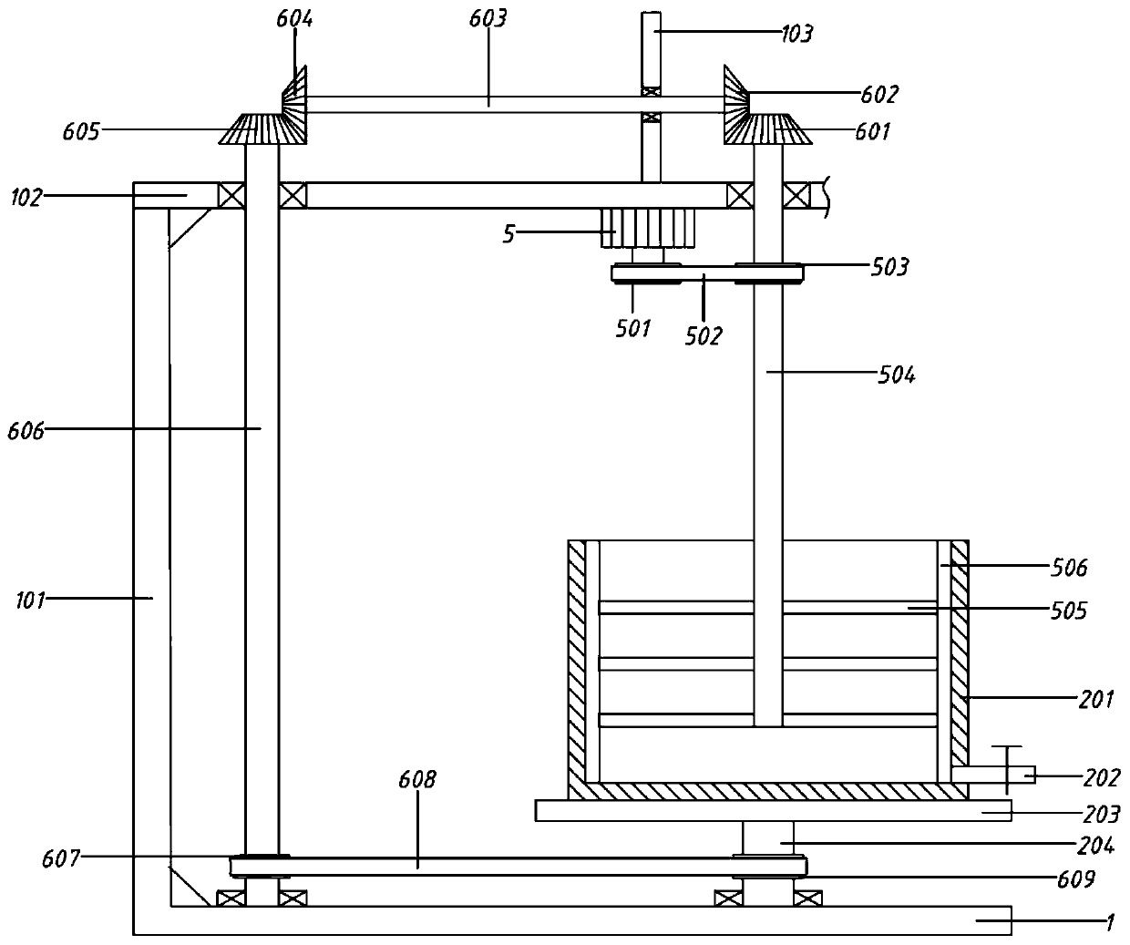 Preparation equipment capable of achieving uniform mixing for cosmetic production