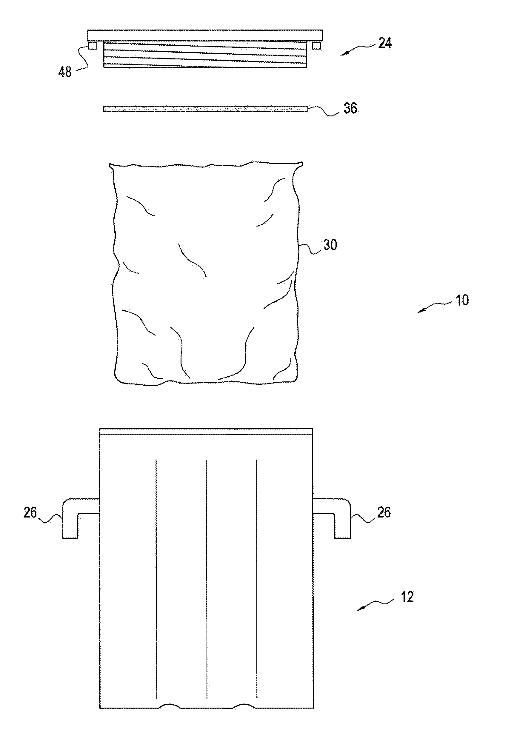 Vessel for interring cremated remains and associated methods