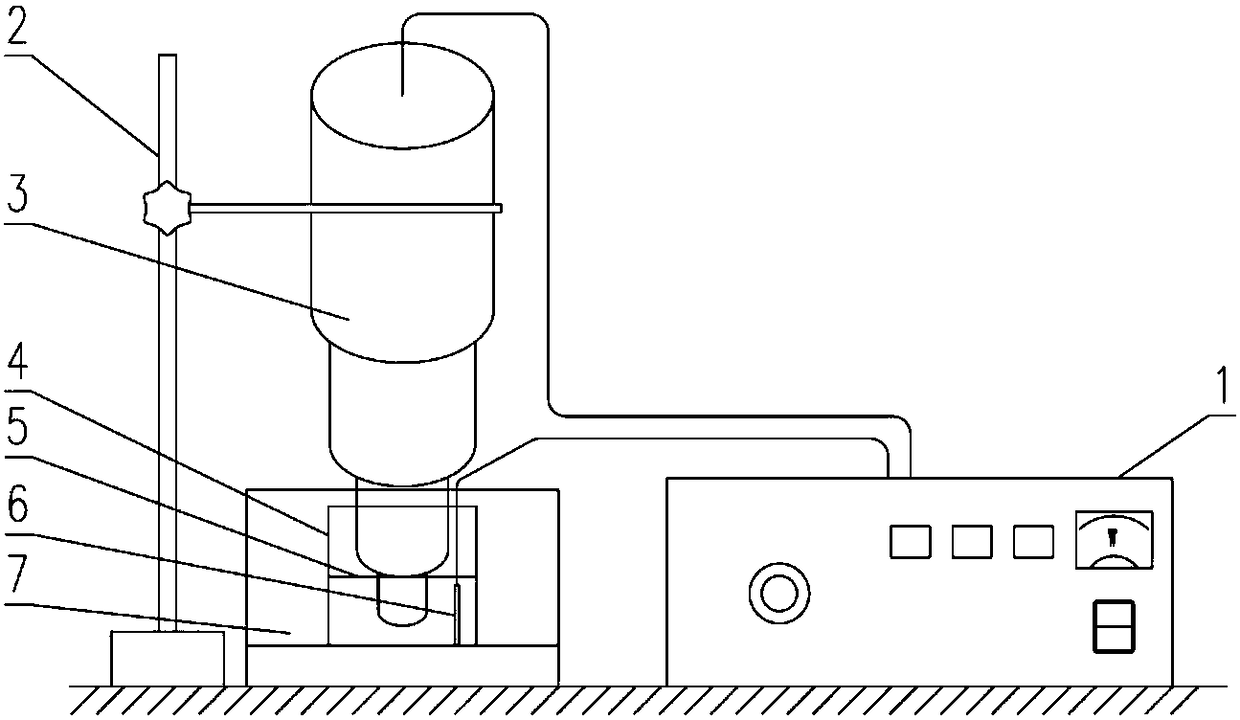 Method for accelerating ageing of vinegar by cooperation of ultrasonic waves and pulsed magnet field