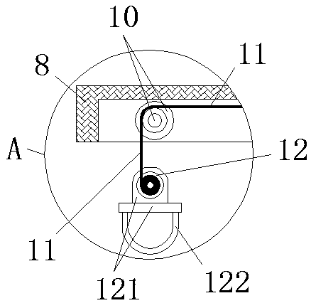 Orthopaedic postoperative rehabilitation training device capable of linking hands and legs