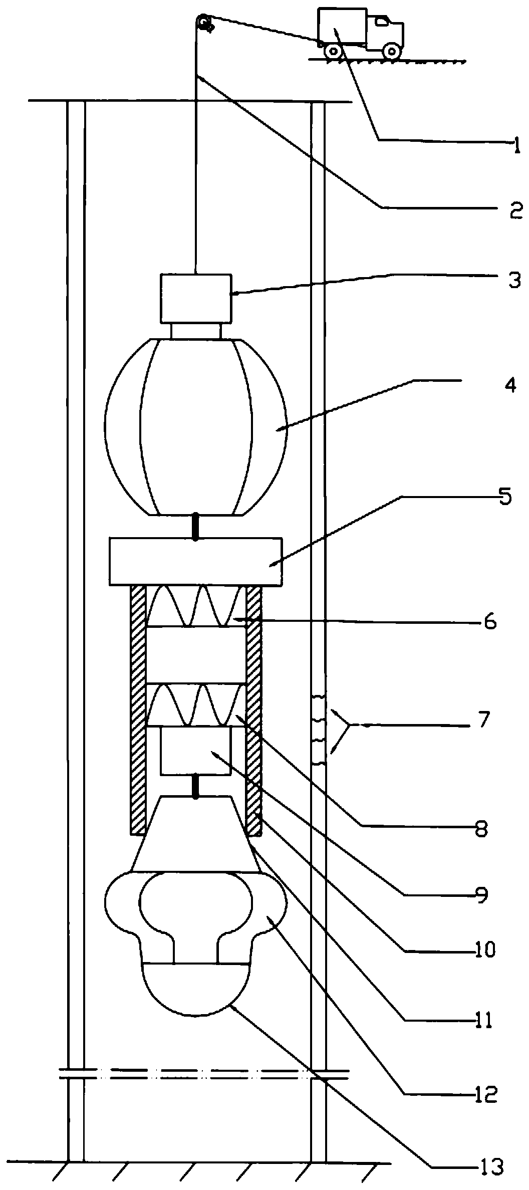 Self-expansion patching method of oil-well casing