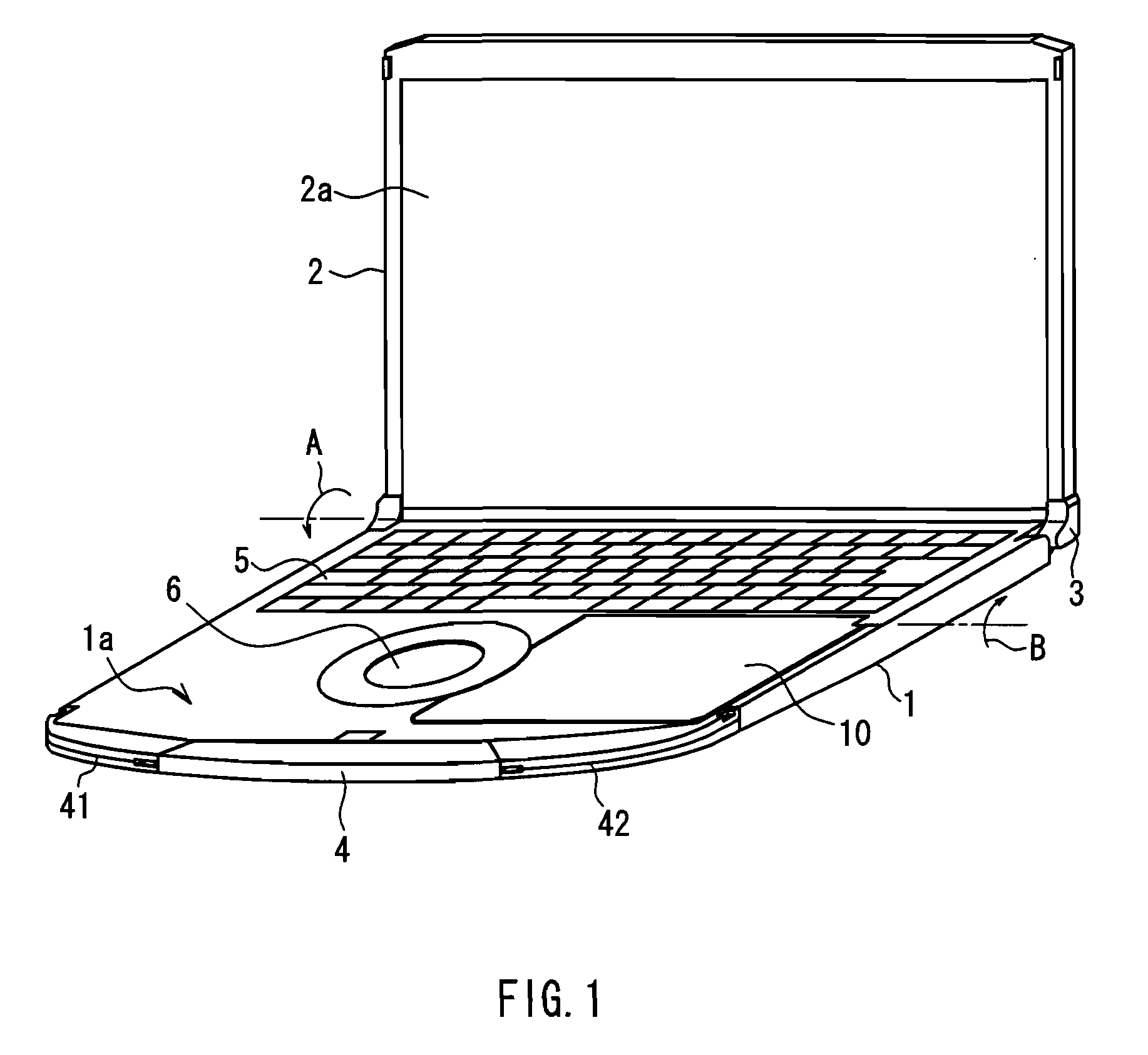 Cover opening and closing device and information processing unit