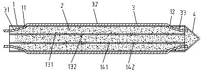 Cast-in-place externally prestressed concrete-filled steel pipe pile and construction method thereof and support pile wall