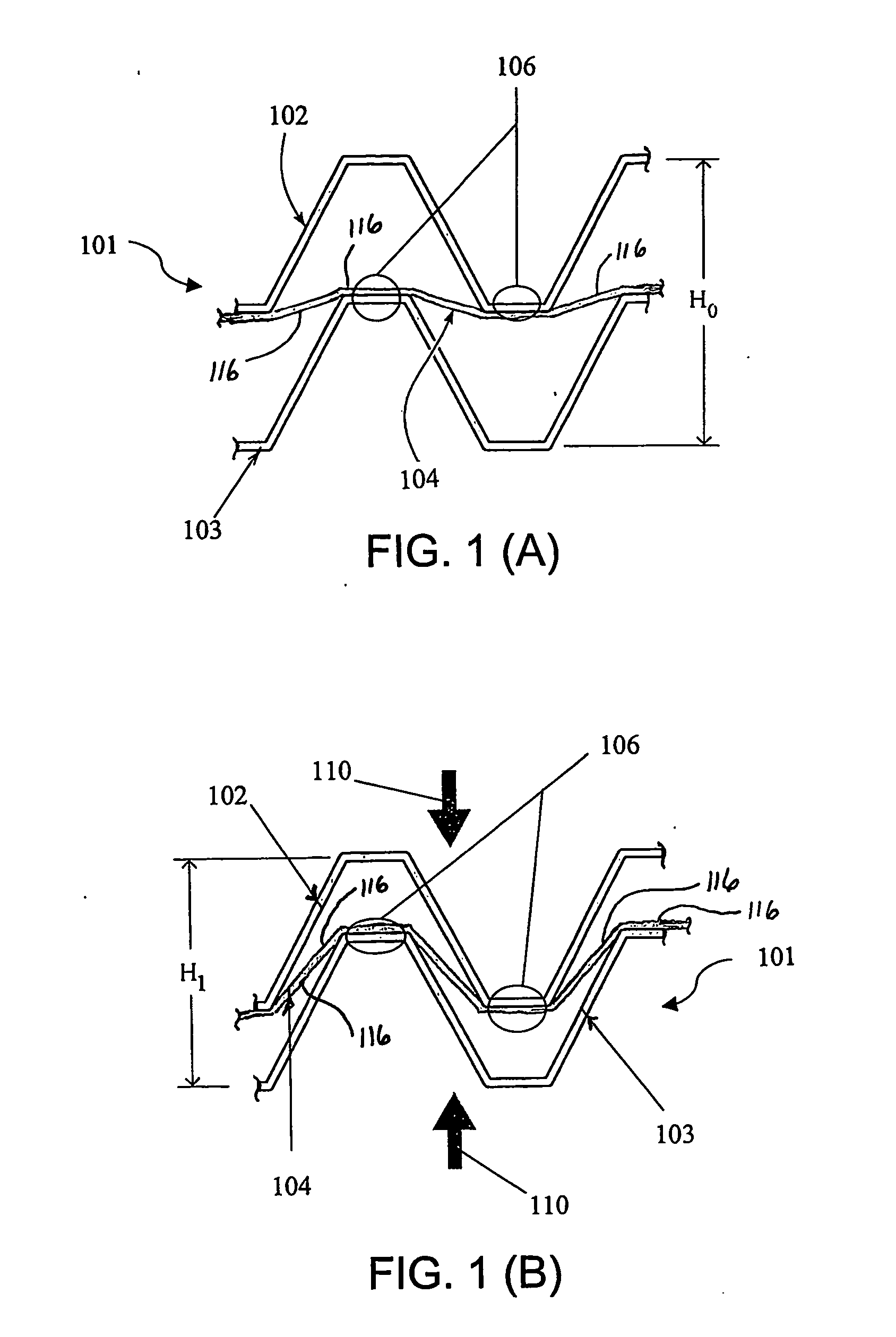 Re-entrant cellular multifunctional structure for energy absorption and method of manufacturing and using the same