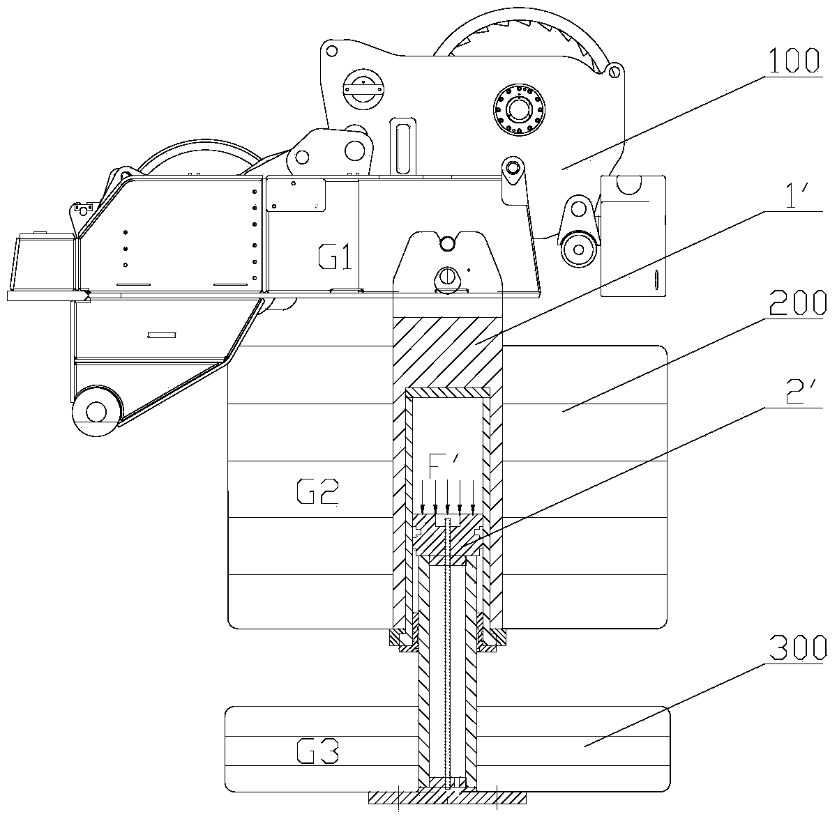 Crane and counterweight mechanism thereof