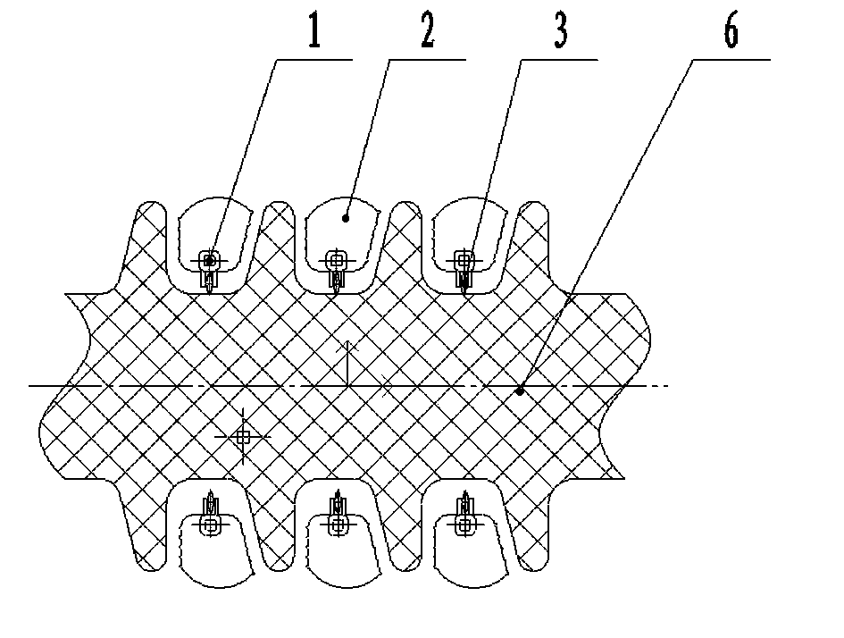 Wind power self-cleaning device for insulator