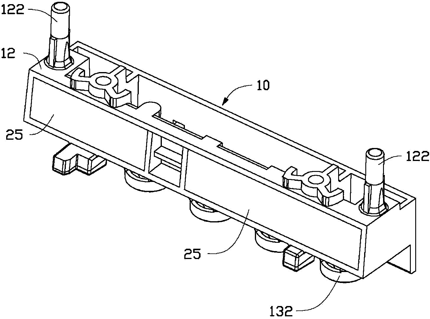 Replaceable air chamber mechanism used in ink supply system of ink-jet printer