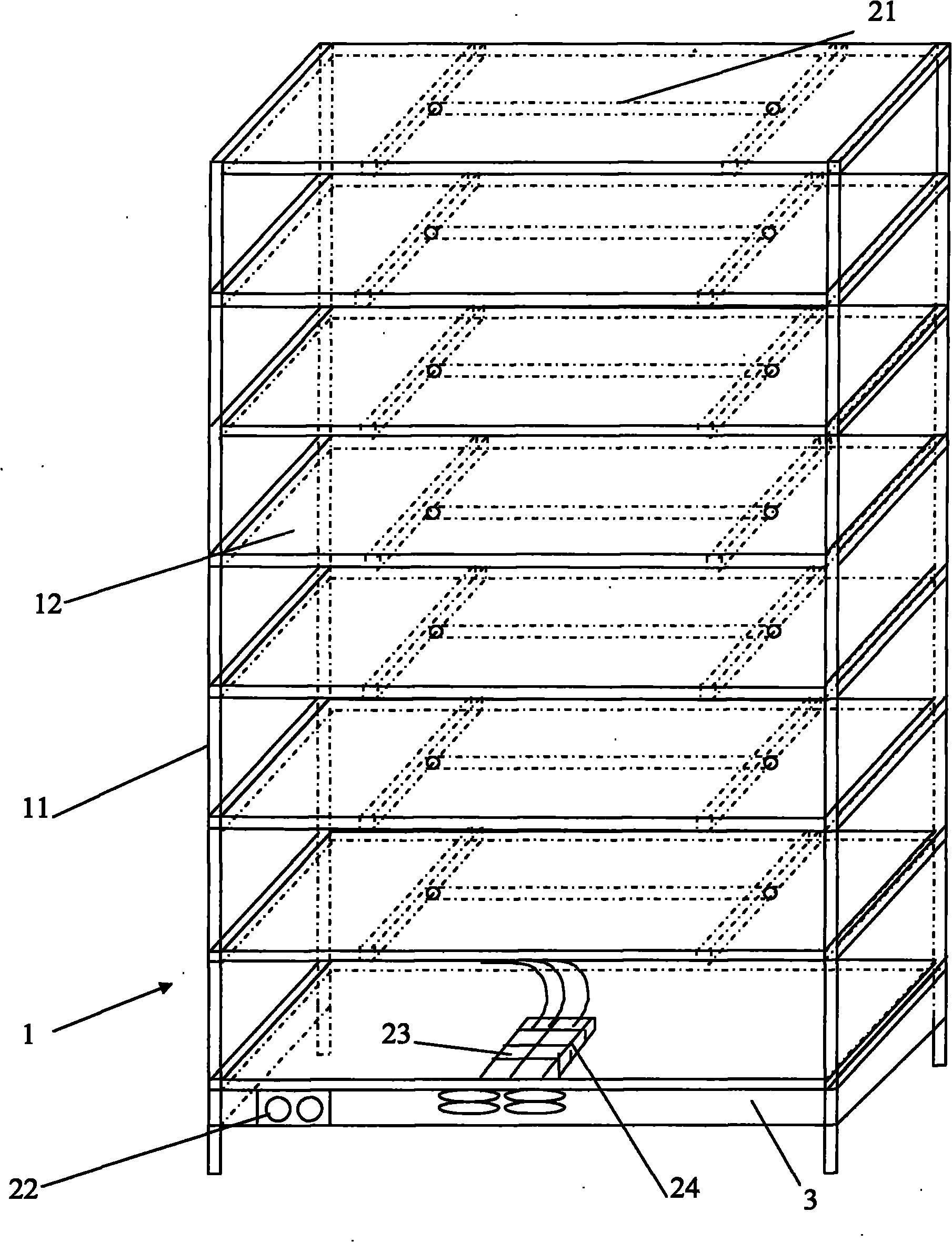 Large-scale culture method of cordyceps sinensis