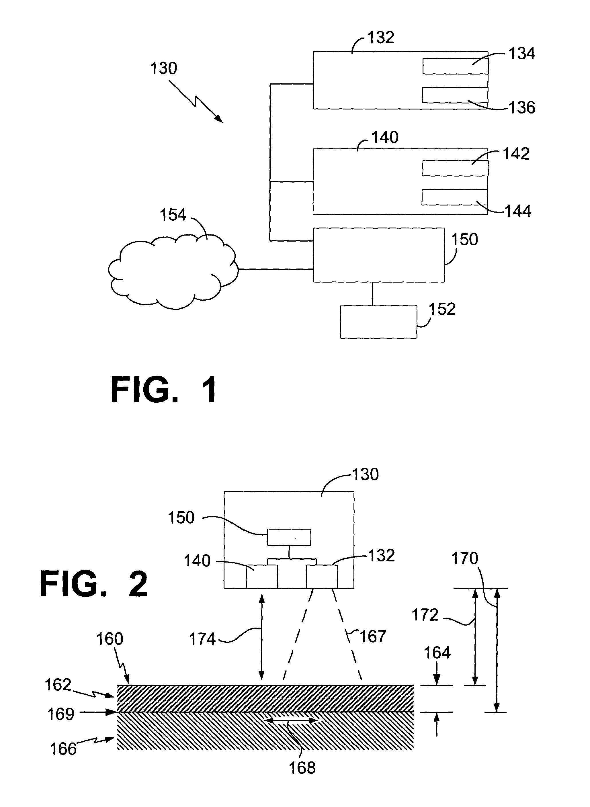 Method and apparatus for non-contact thickness measurement
