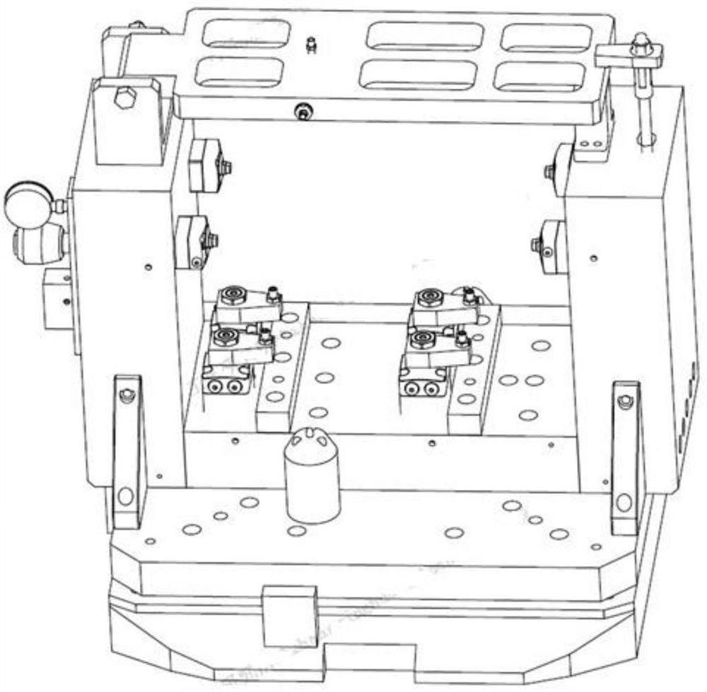 Thin-wall box clamp mechanism