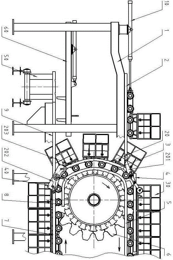 Trolley replacement device