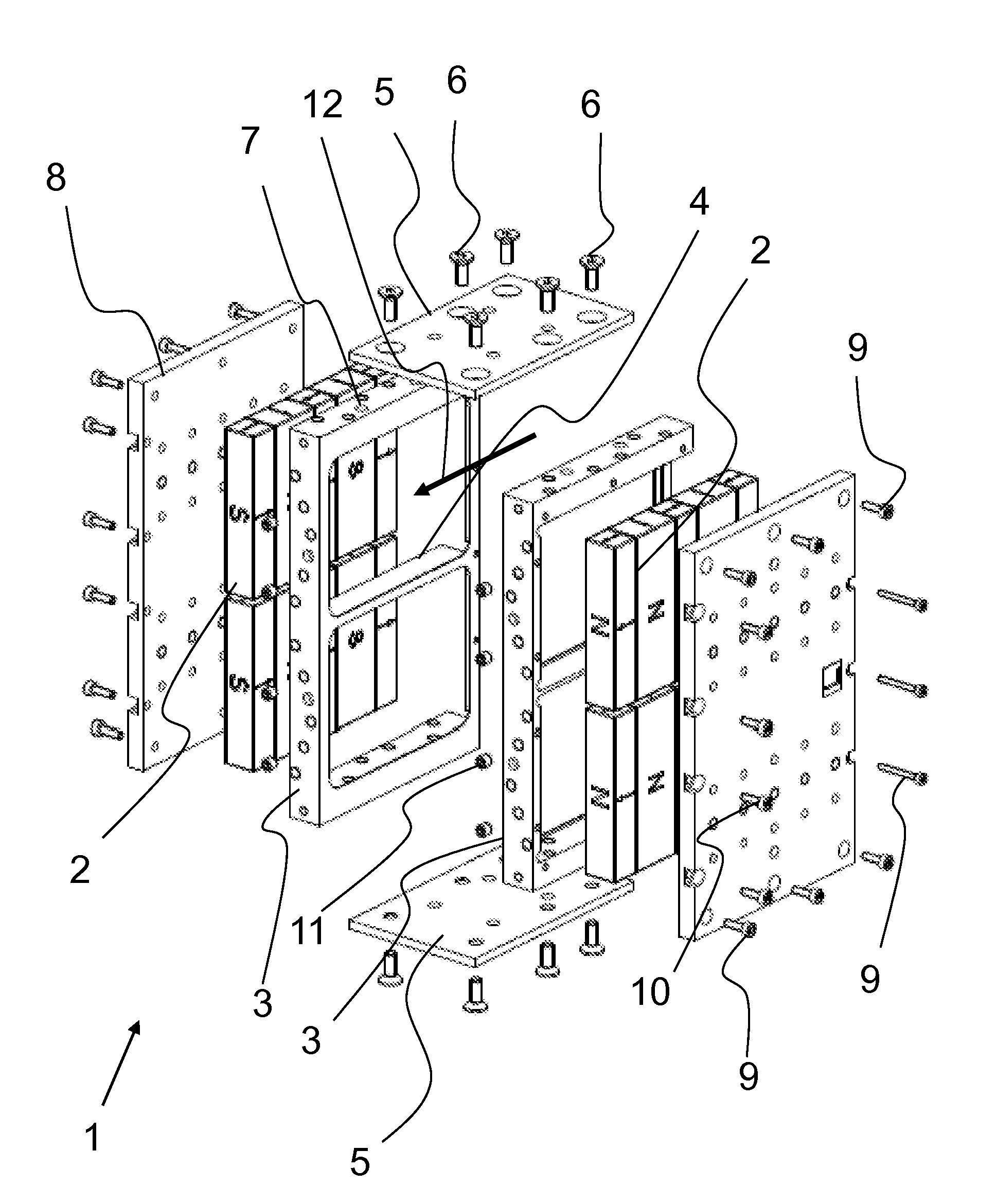 Magnetic Actor and a Method for its Installation