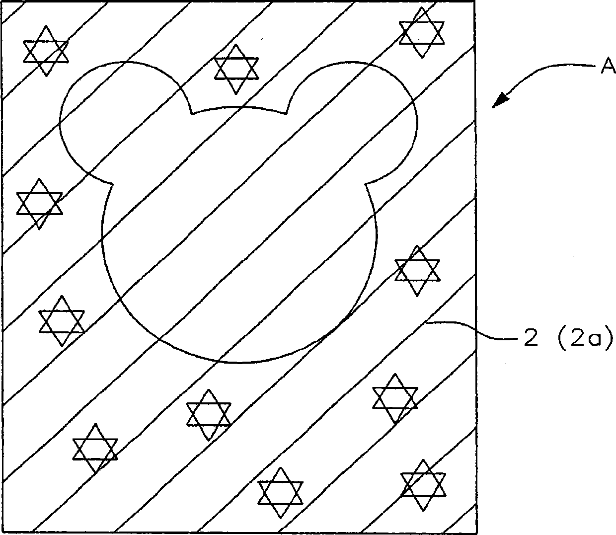 Paper structure used for secondary printing of printer