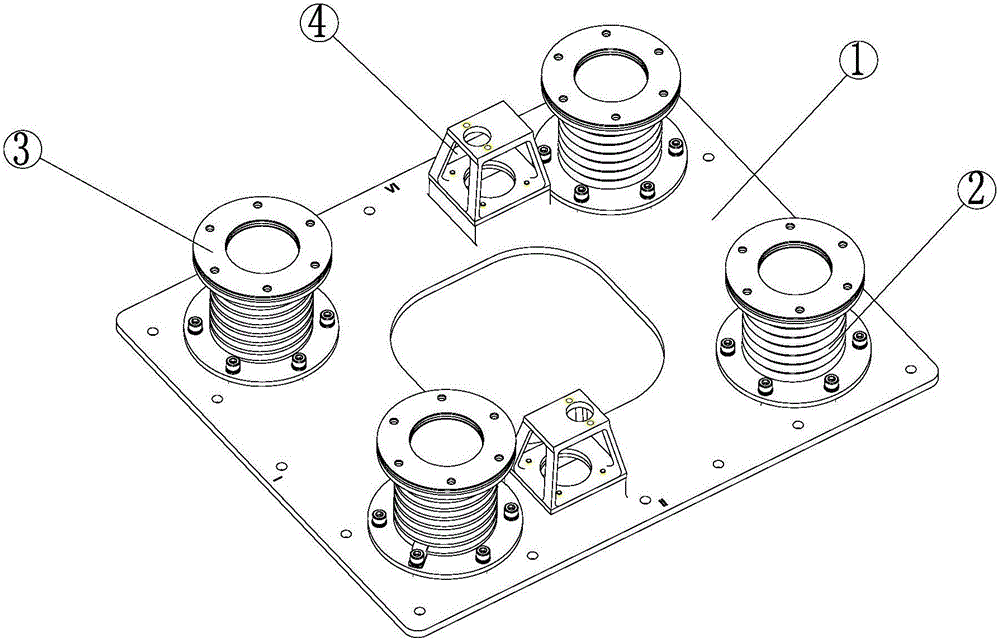 Satellite-rocket point type connection and separation module and device