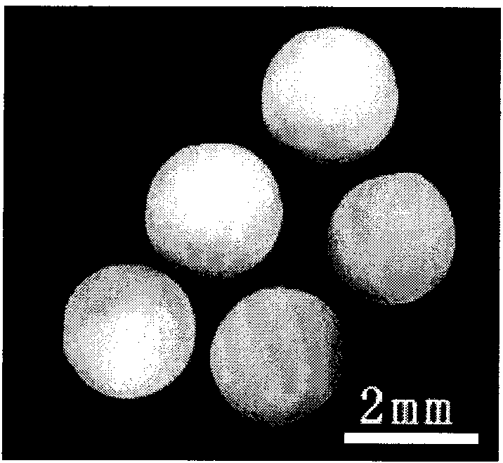 Spherical integral macroporous alumina and preparation method thereof