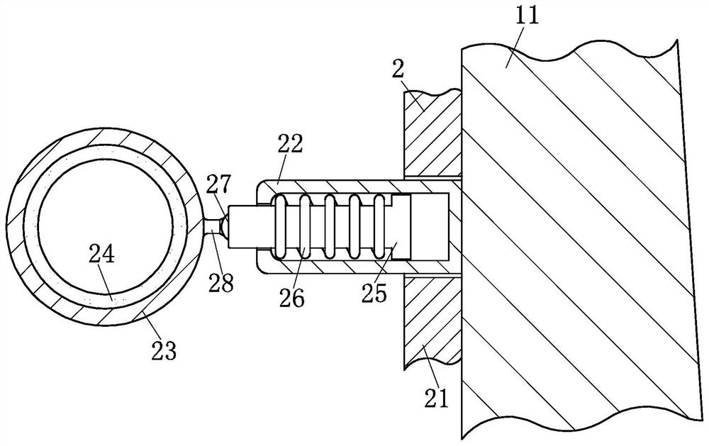 Vegetable cutting finger protection device capable of achieving multi-angle taking