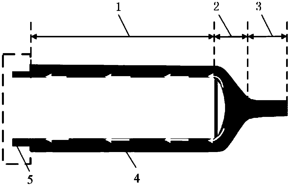 Online monitoring method for liquidity of internal resin of fiber reinforced resin matrix composite material