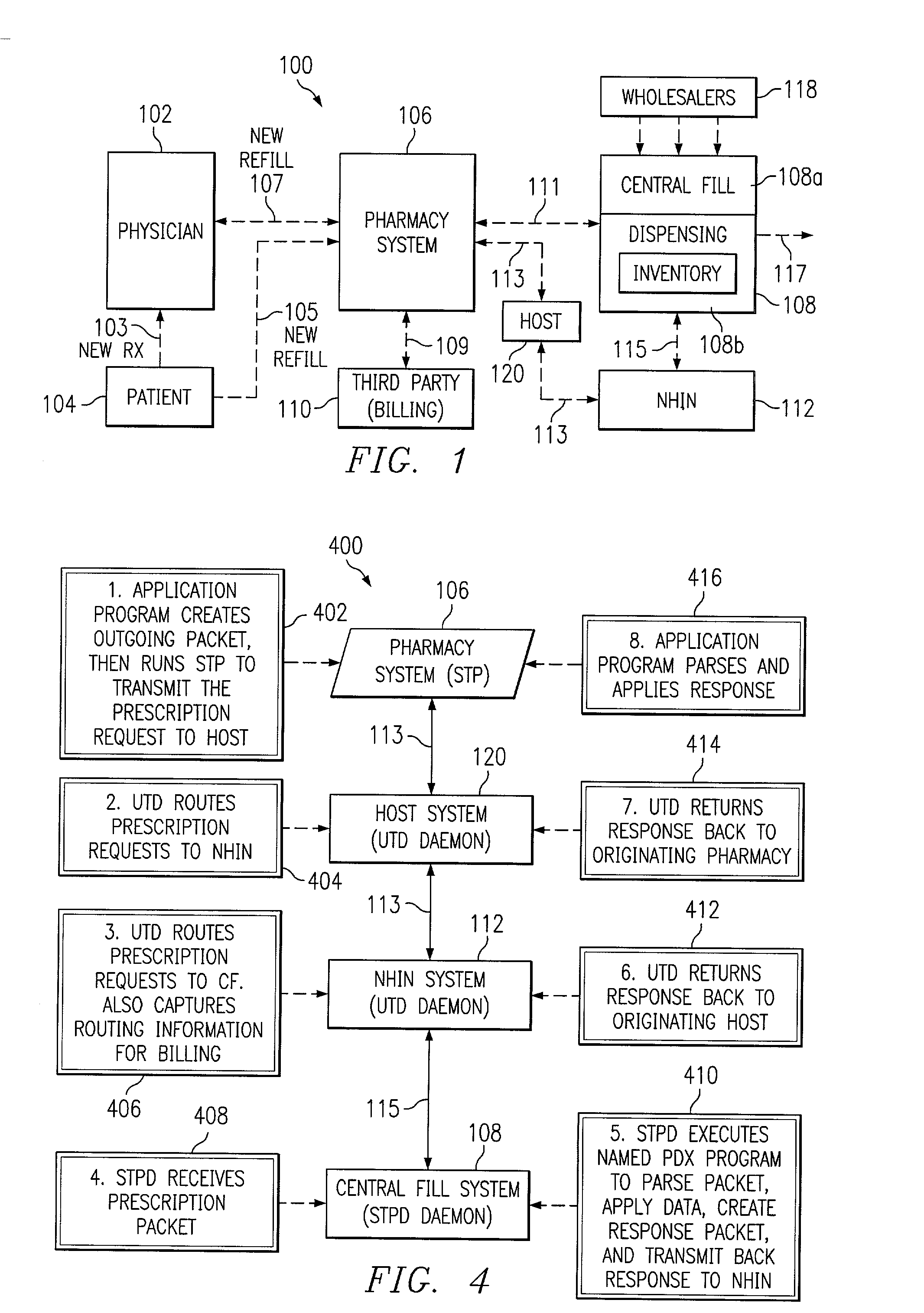 Automated system and method for processing prescriptions