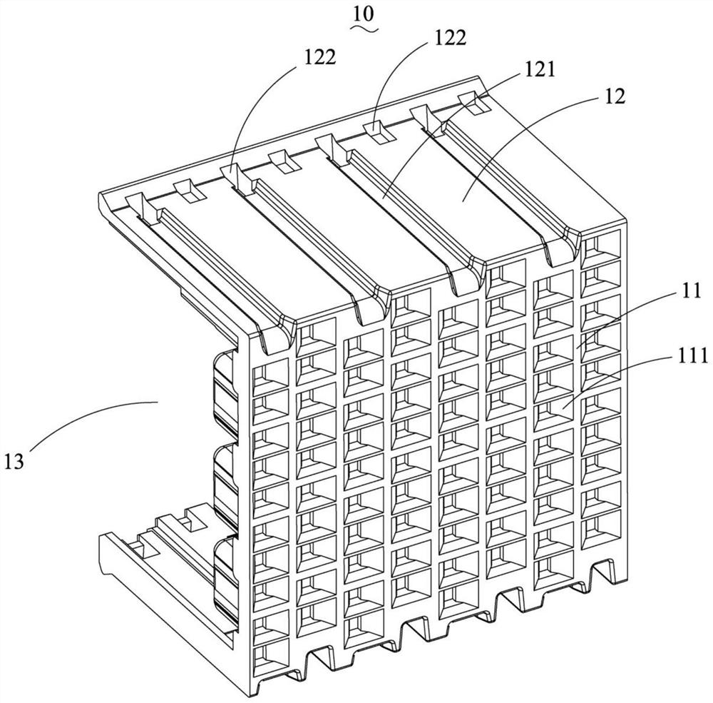 Shielding element and electric connector