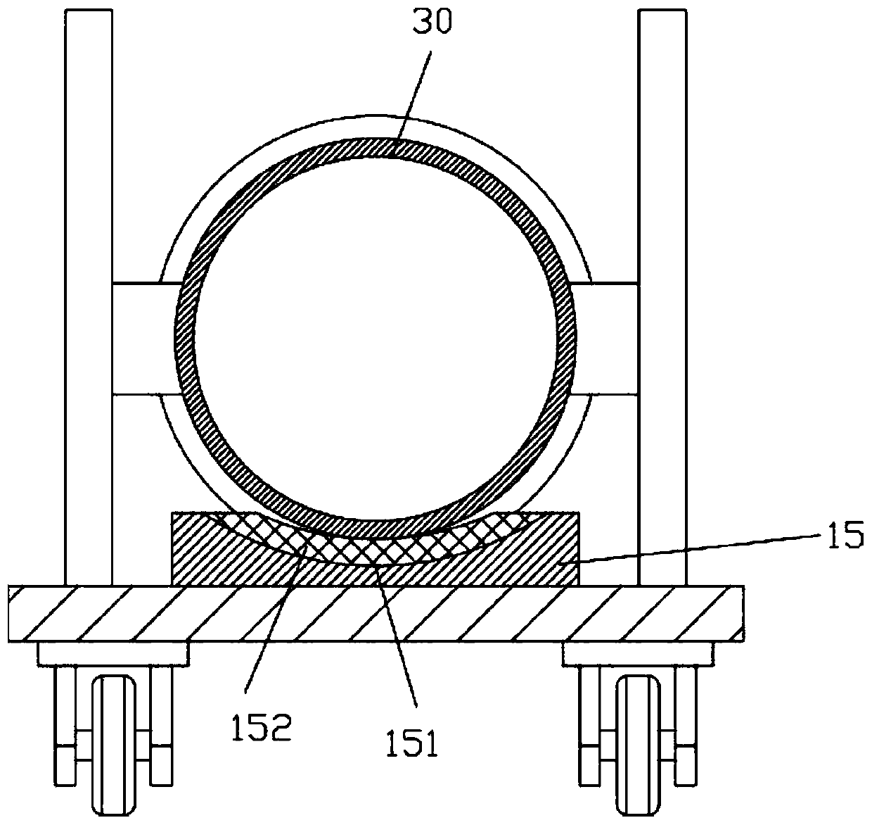 Dismantlable cart-type axial flow fan