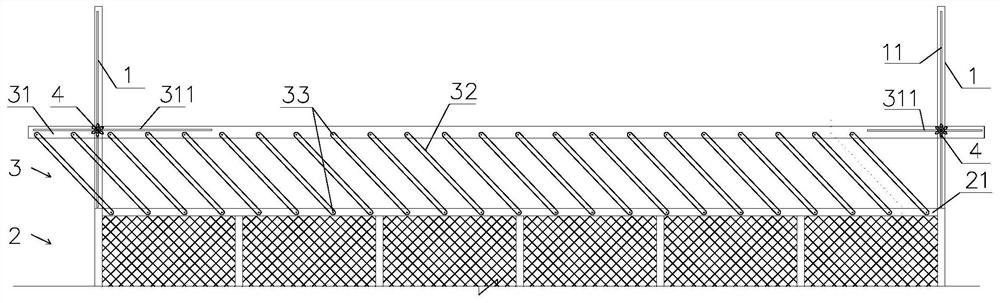A method of using a liftable safety guardrail device