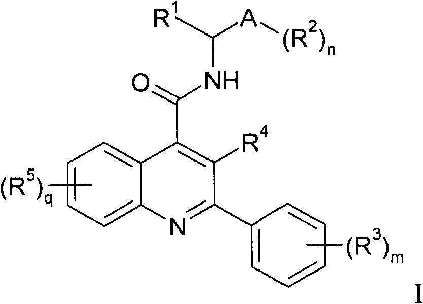 Alkylnitrile quinolines, as NK-3 receptor ligands