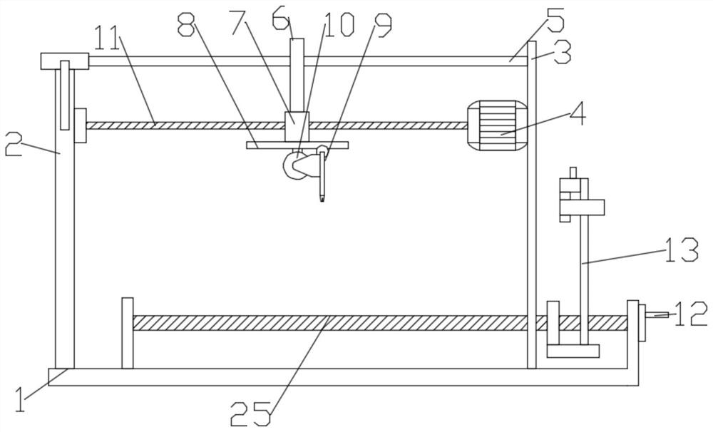 Knitted fabric processing device facilitating cutting