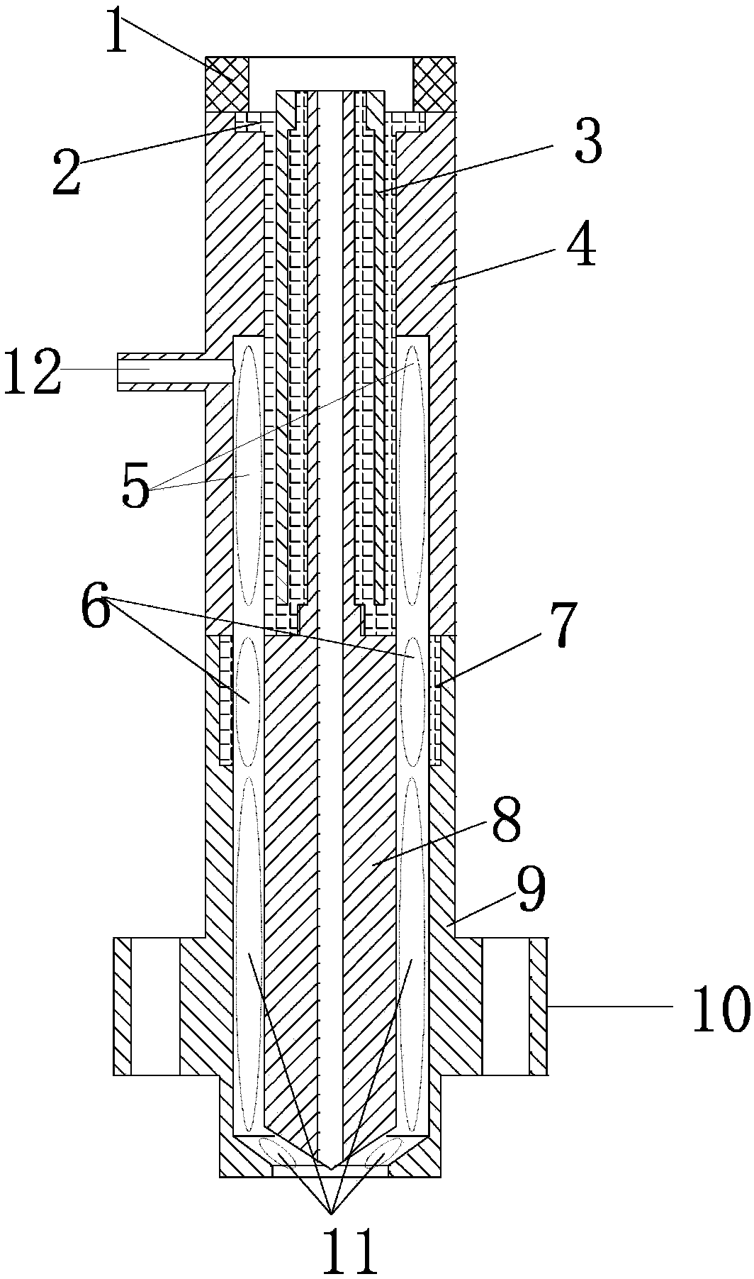 Use method of plasma igniter with air channel and fuel channel