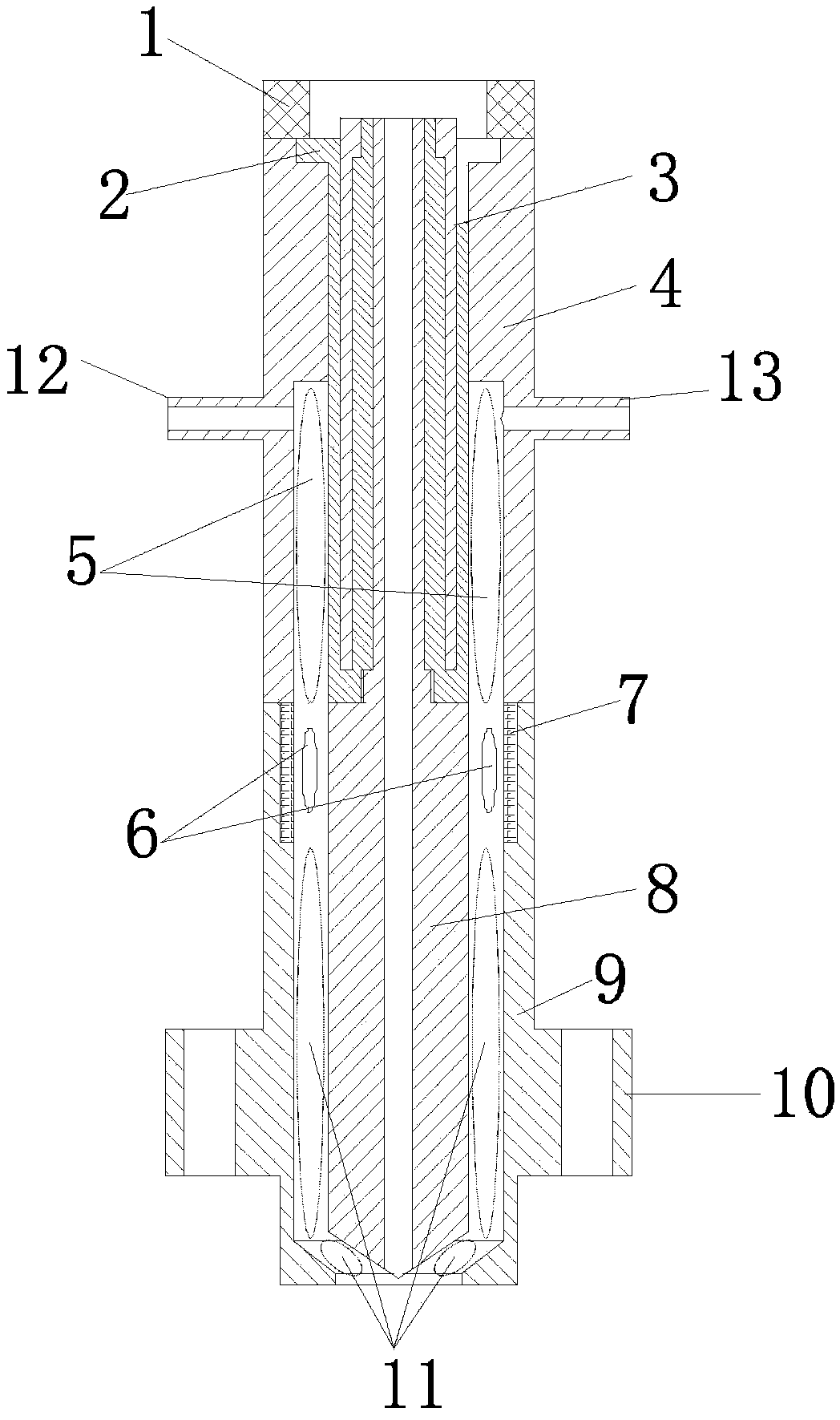 Use method of plasma igniter with air channel and fuel channel