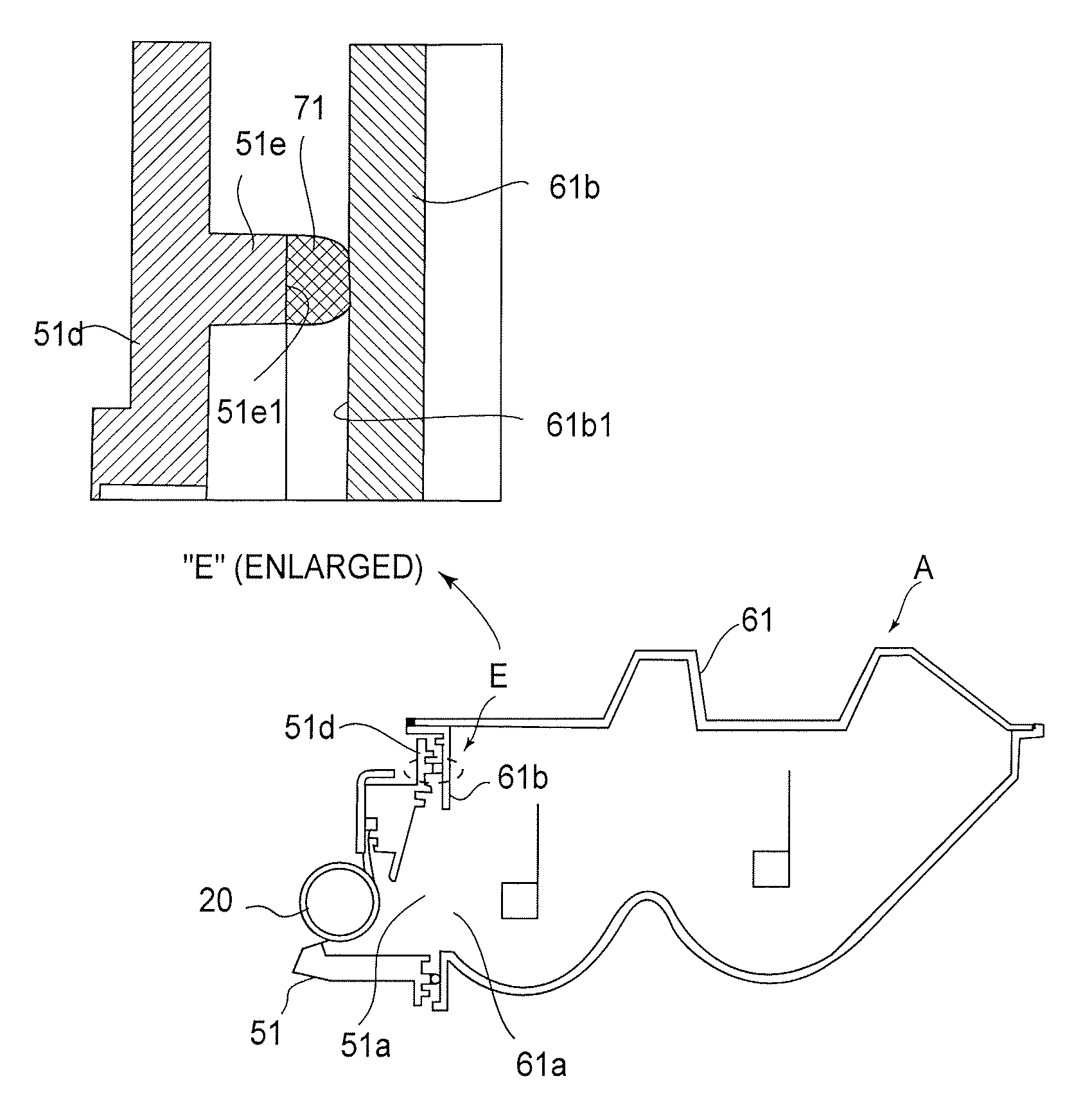 Developing apparatus, process cartridge, image forming apparatus, and assemblying method for developing apparatus