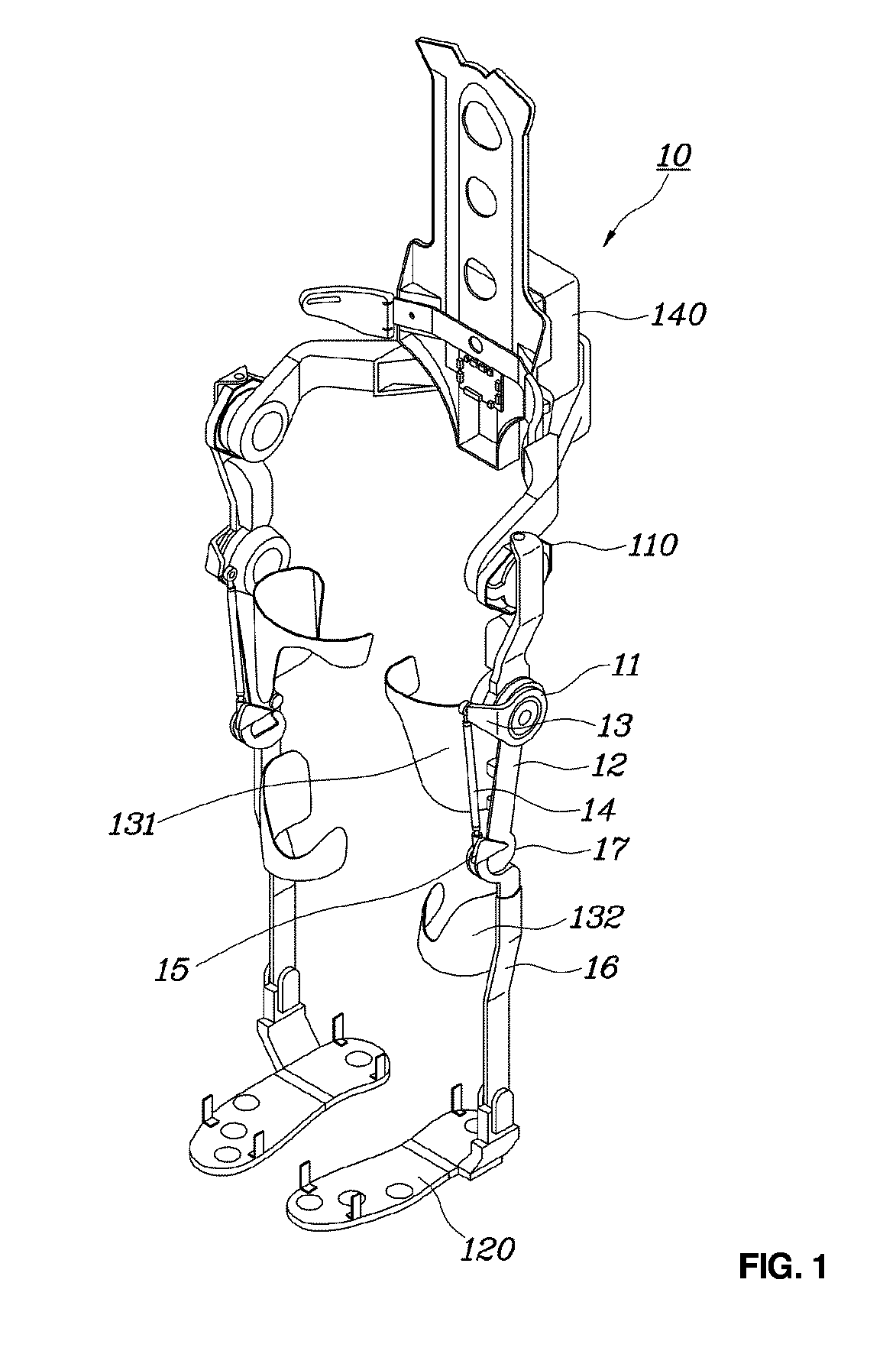 Multi-bar linkage, lower-limb exoskeleton robot using the same, and method of controlling the same