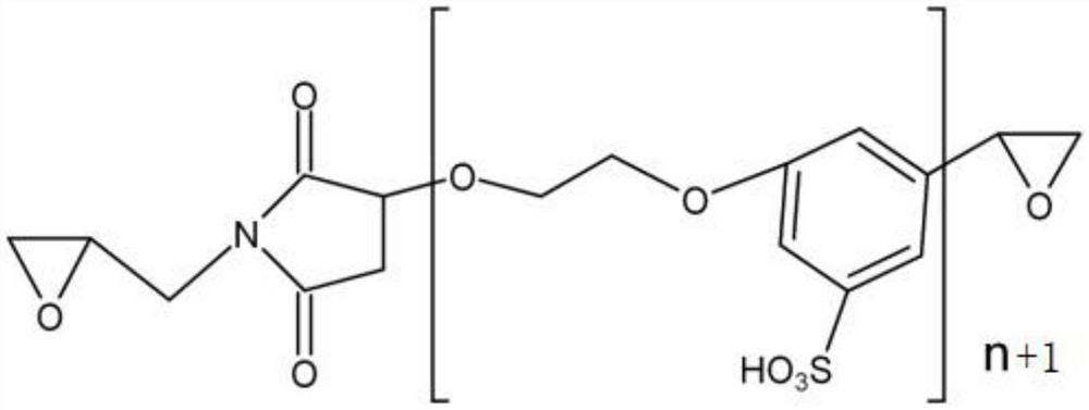 A kind of polyimide waterborne epoxy paint and preparation method thereof