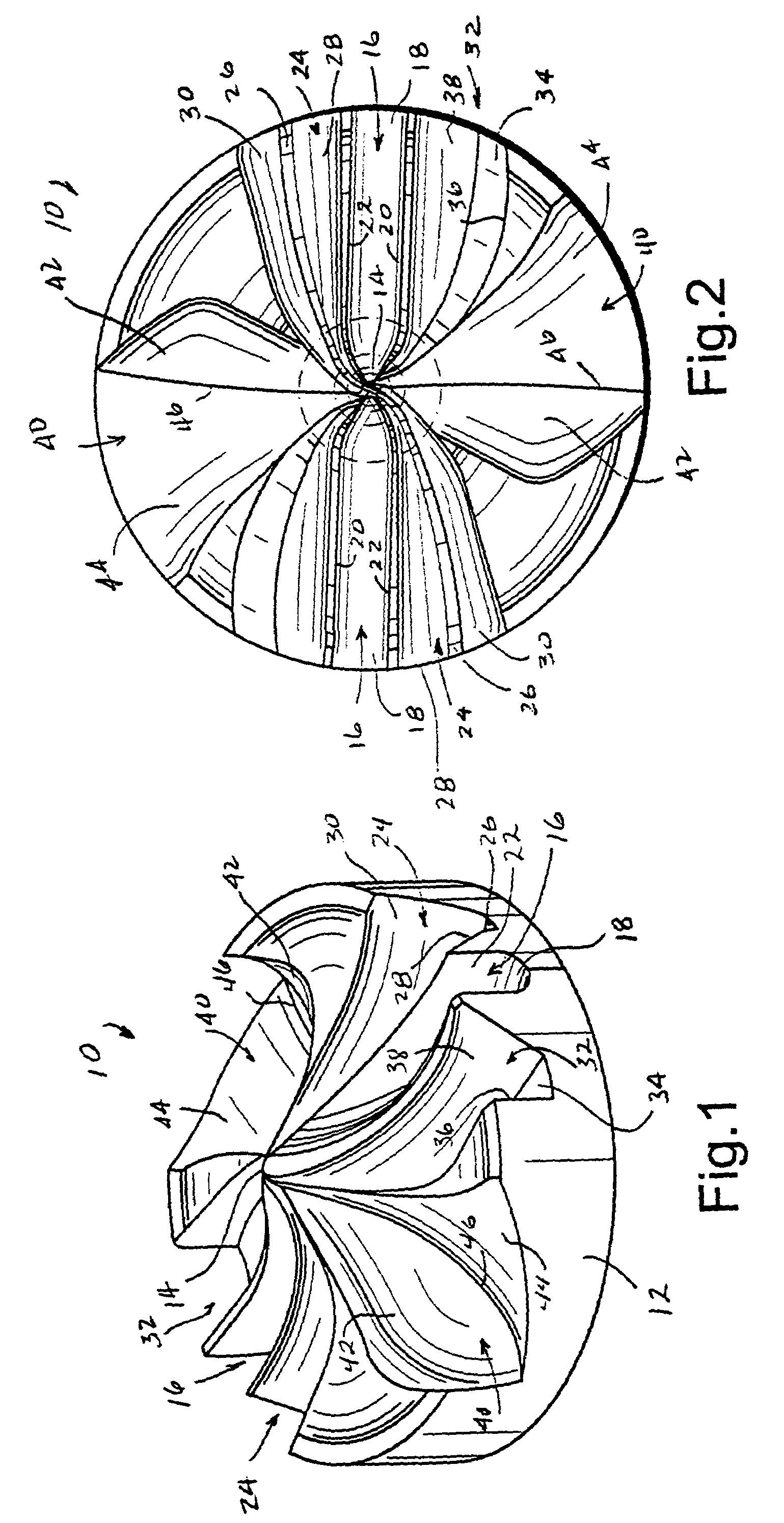 Water distribution plate for rotating sprinklers