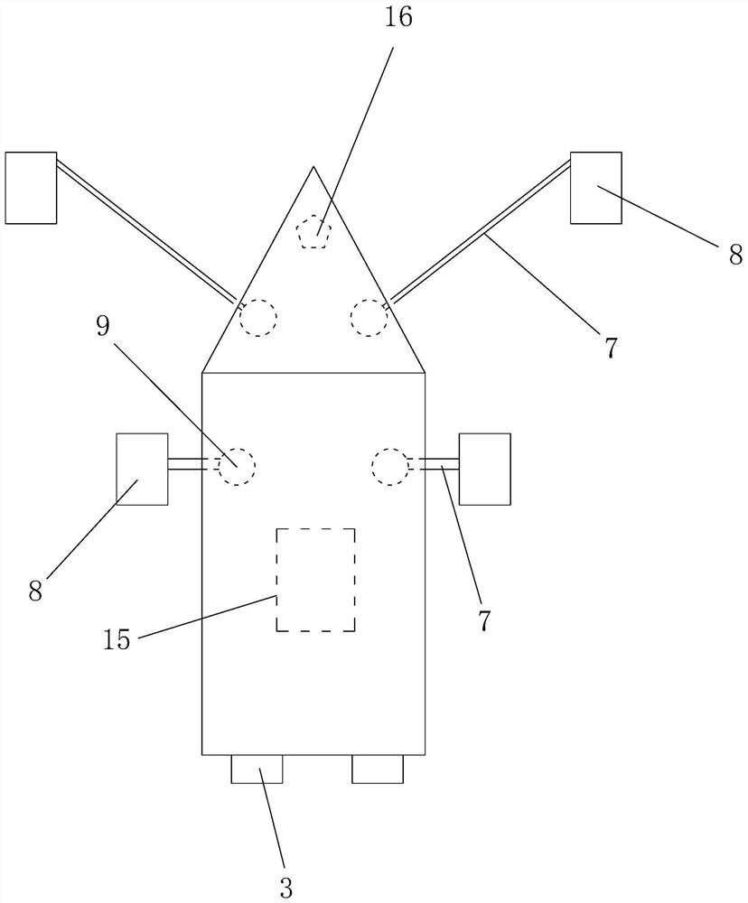 Floating type turbine hydroelectric generation small base station