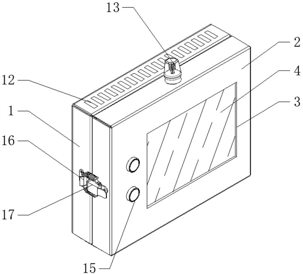 Geographic position positioning device and positioning method based on Internet of Things