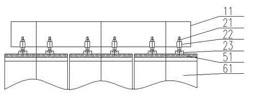 Axial pre-tightening mechanism for transformer
