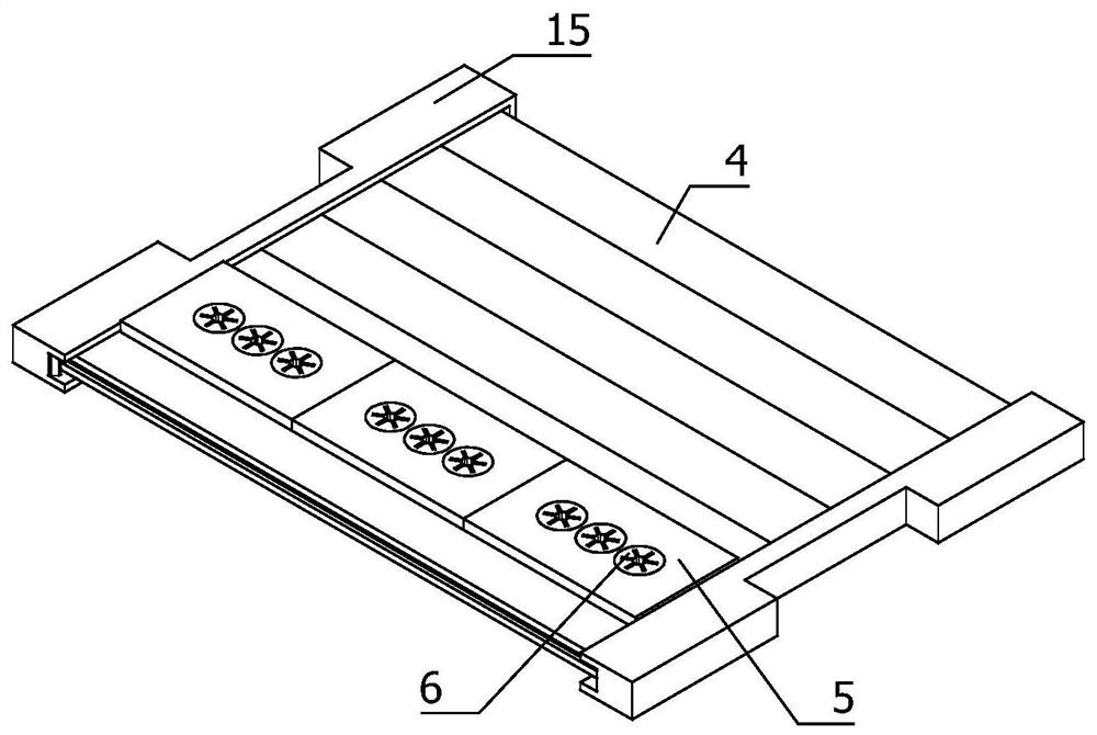 Electrical cabinet with layered line supporting mechanism