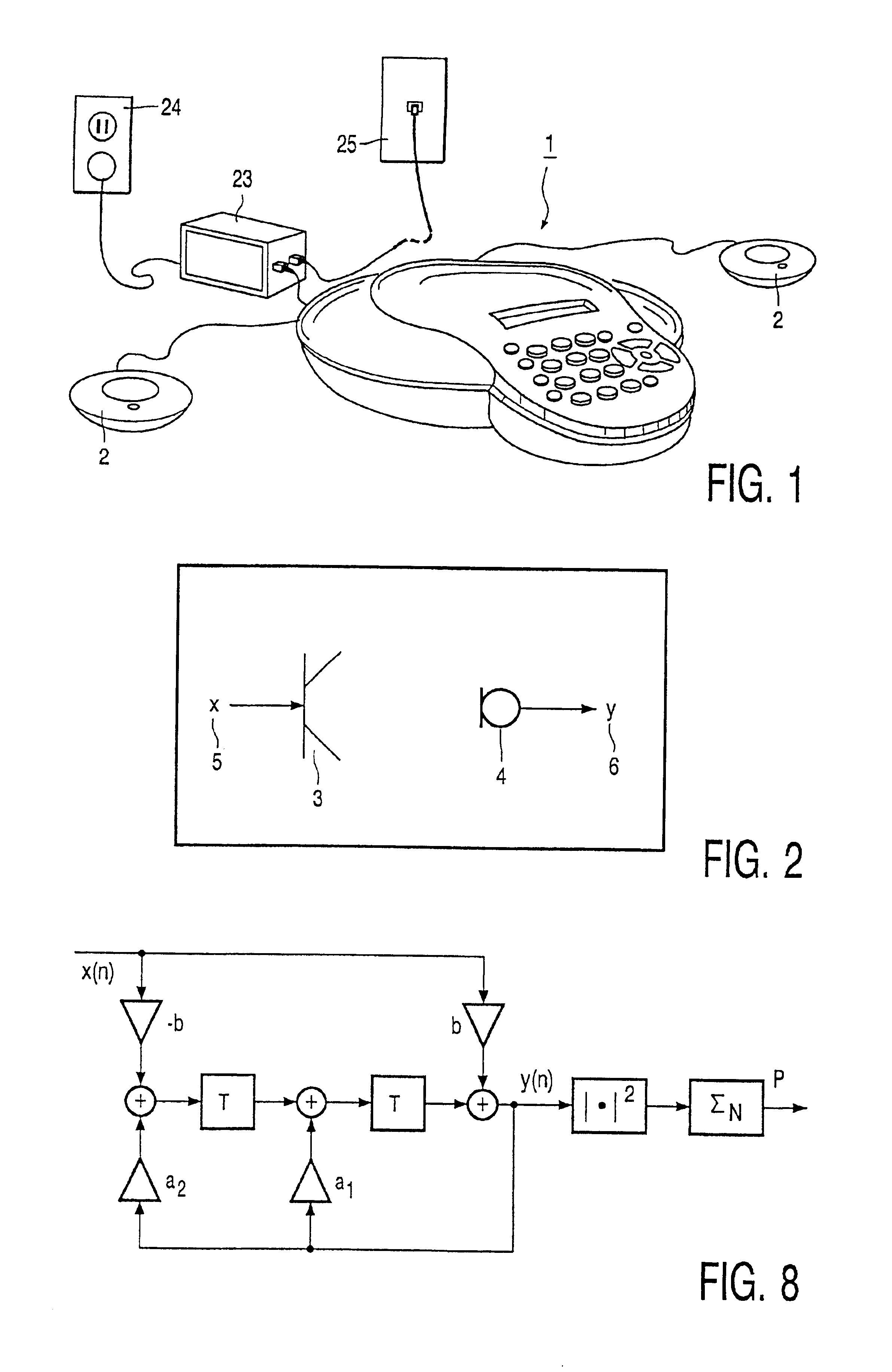 Device and method for calibration of a microphone