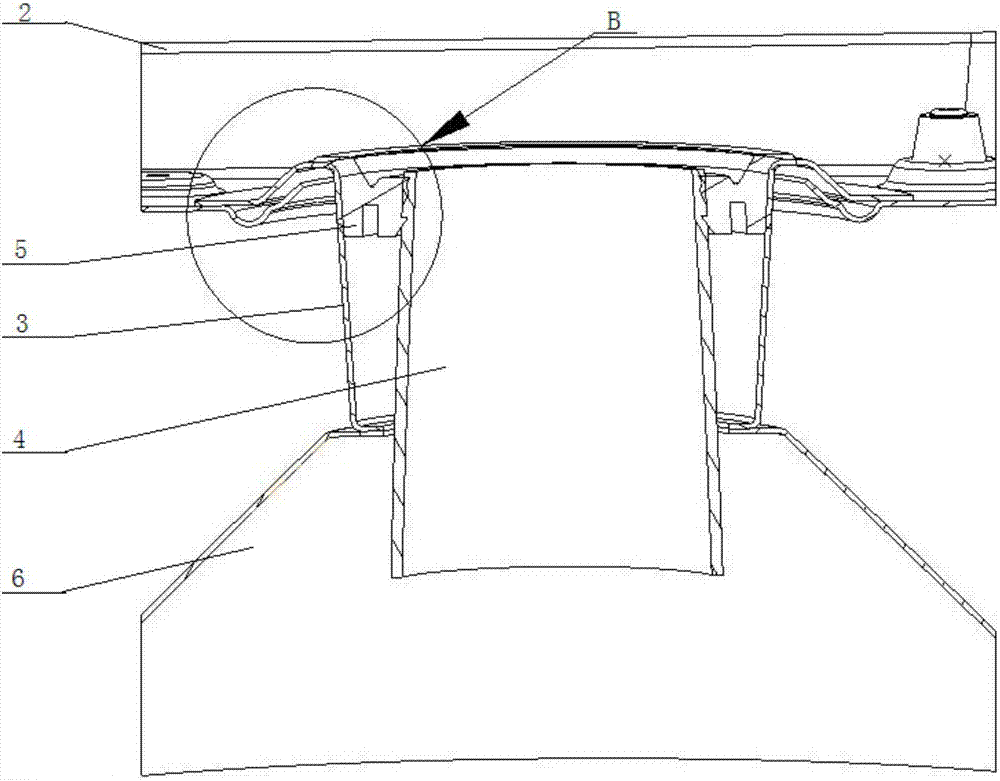 Oil filling port box assembly