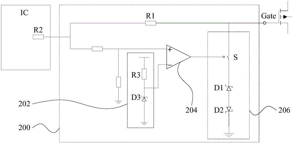 Grid protection circuit and power electronic equipment