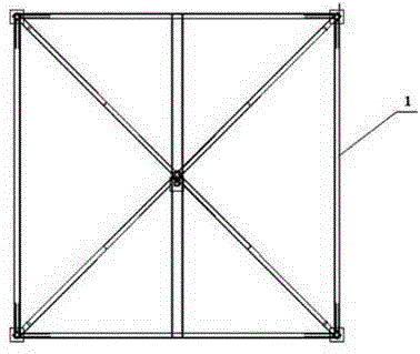 Adjustable supporting device of underwater rotary machine