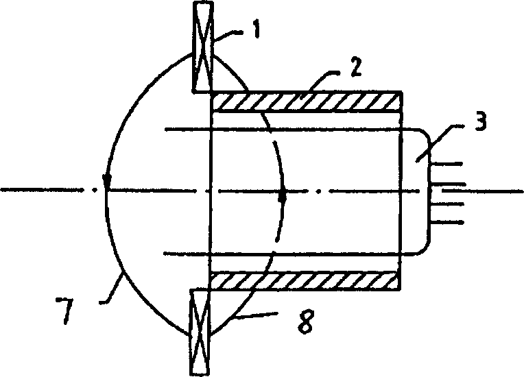 Ultra-large deflection flat coil without ferrite core