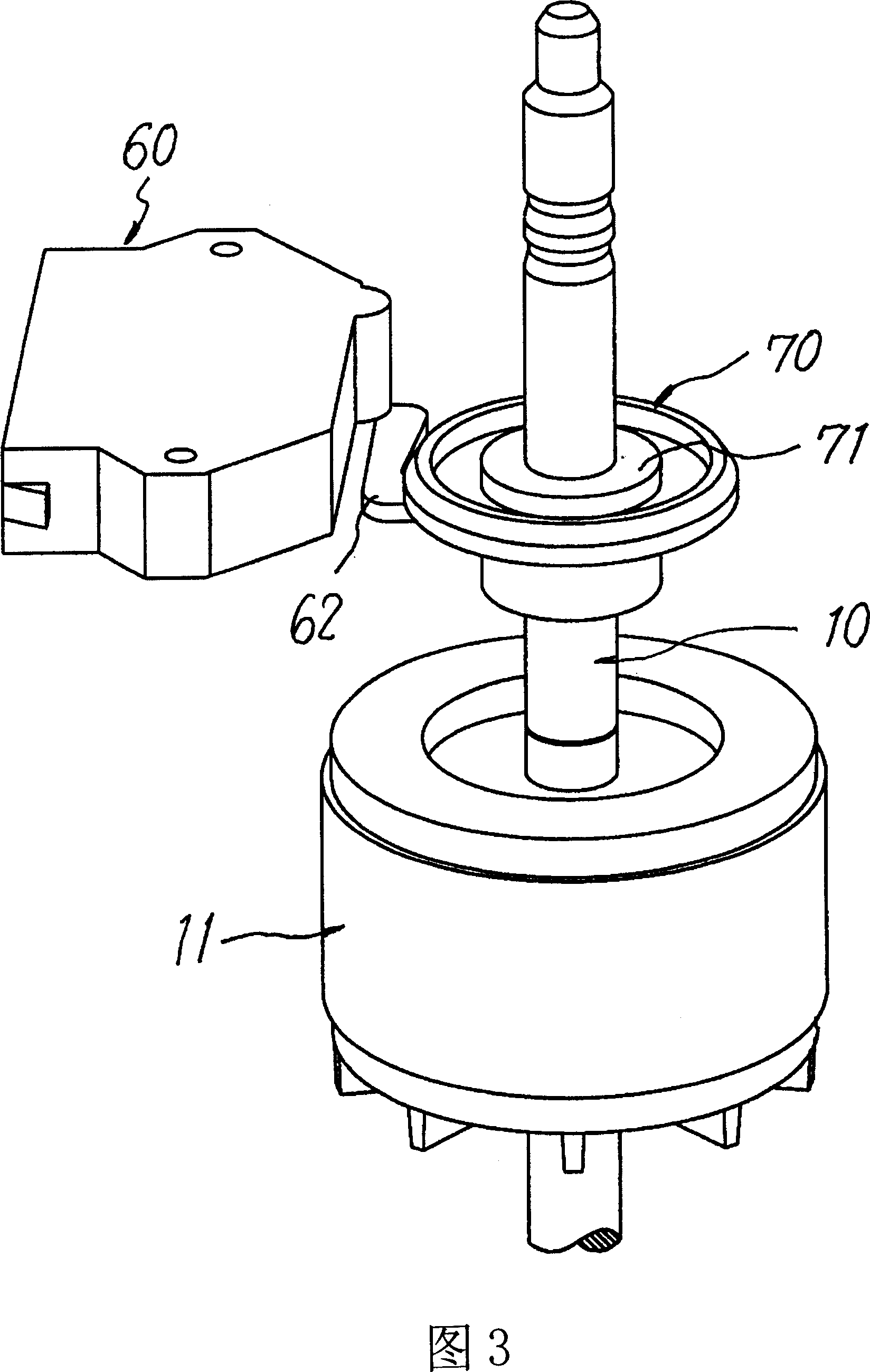 Centrifugal switch driver for single-phase inductive motor