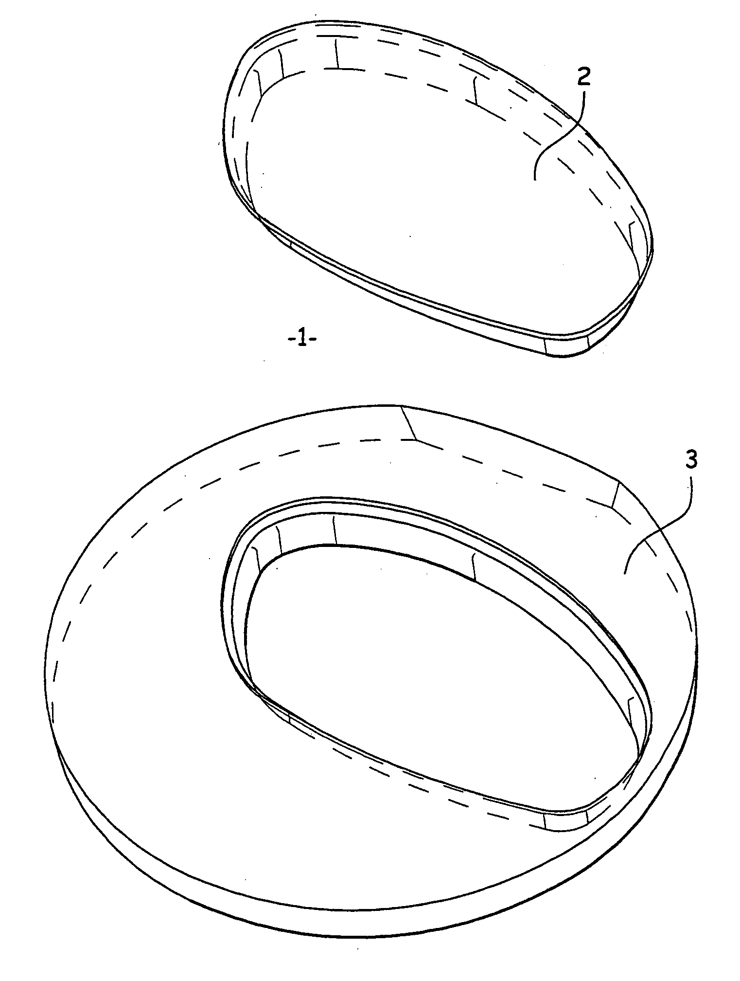 Method of producing a corrective spectacle lens and lens blank used for same